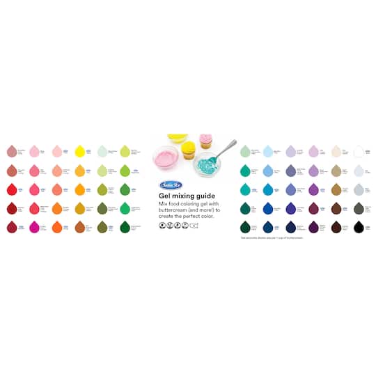 Satin Ice® Food Color Gel, 0.61oz. Michaels